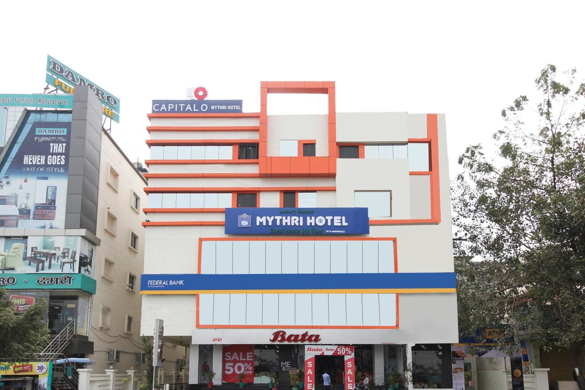 Super Mythri Hotel Near By Ecil, As Rao Nagar, Sainikpuri Maula Ali Kültér fotó